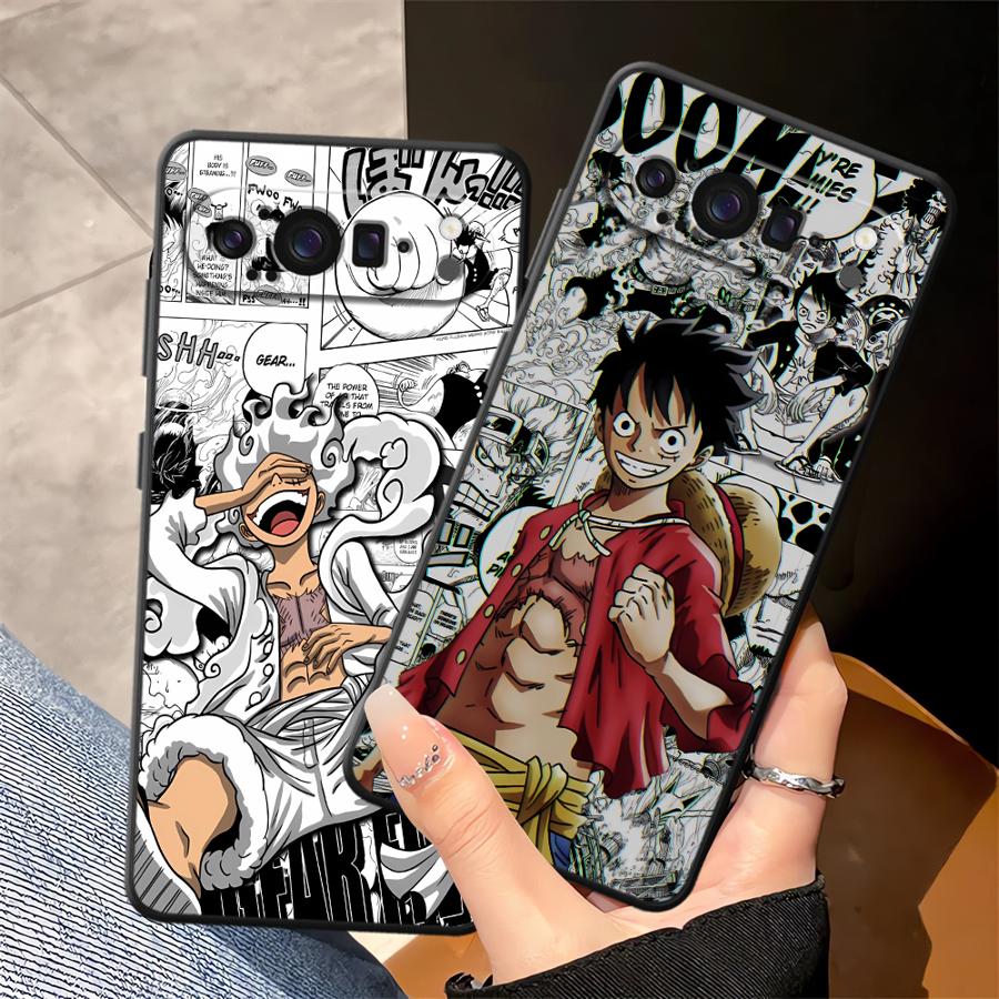 Anime O-One Pieces Phone Case for Google Pixel 6 7 8 Pro 10 9 Pro XL 7a 8a 9a 6a Soft Cover