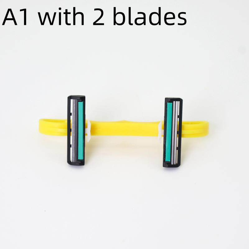 

Сферическая машинка для стрижки налысо с двойной головкой, удобная ручная машинка для стрижки налысо для удаления волос, многофункциональная бритва