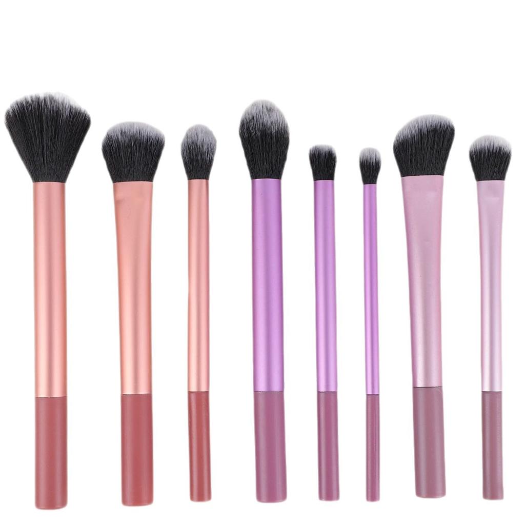 New 8-piece Colorful Makeup Brush Set Portable Loose Powder Blush Foundation Eyeshadow Brush Beauty Brush