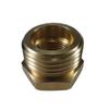 Garden Irrigation Garden Hose Bushing Brass Hose Adapter Brass Construction High Durability For Plumbing Applications