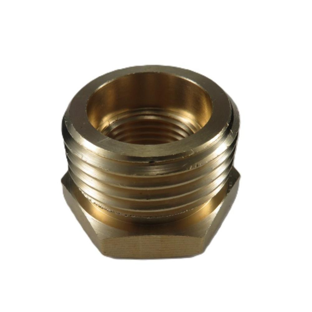 Garden Irrigation Garden Hose Bushing Brass Hose Adapter Brass Construction High Durability For Plumbing Applications