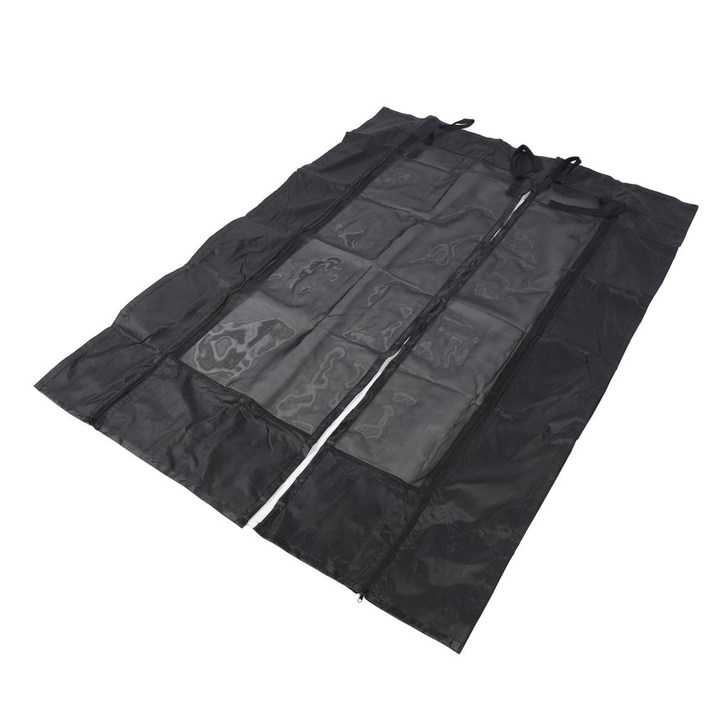 Van Fly Screen Net 420DPA Zipper Magnetic Closure Fly Proof Camping Van Screen Door for Van Sliding