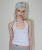 CRANK Lace Veil Hairband_Aqua Blue