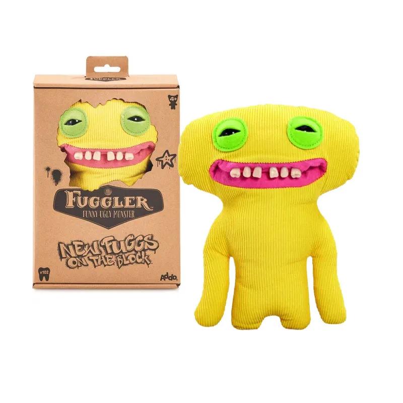 Street Style Ugly Cute Teeth Monster Plush Doll Kawaii Cartoon Toy Soft Stuffed Animal Children Christmas Gift