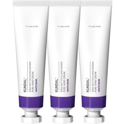 Shea Butter & Macadamia Pure Hand Cream White Musk Fragrance, 50ml, 3 Units