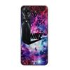 Case for Oppo A78 5G Nike Logo Black Stylish Bright Pink Purple Blue Maniacase