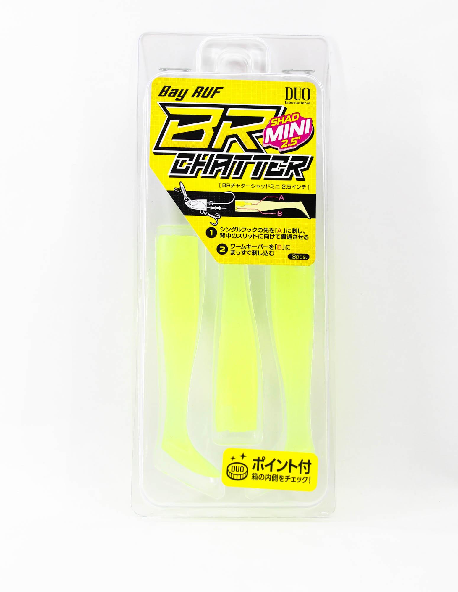 

Duo Мягкая приманка Bay Ruf BR Chatter Shad Mini 2,5 дюйма S038 (8905)