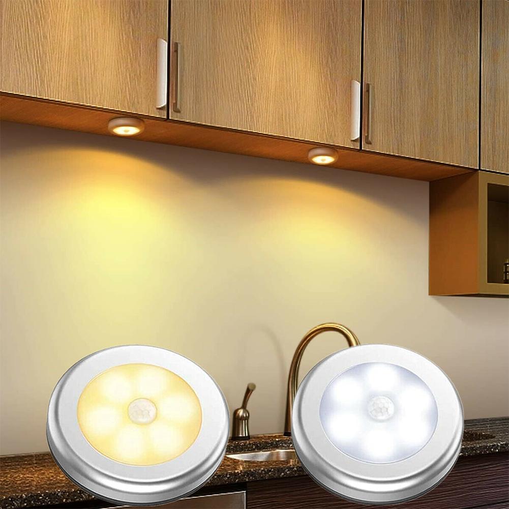 Night Light Intelligent Human Body Induction Bedside Small Night Lamp Emergency Automatic Cabinet Home LED Wardrobe Light