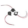 10 Piezas SFM-20B Zumbadores de Alarma de Alto Decibelio 3~24V Dispositivos de Sonido Piezoeléctricos para Circuitos Educativos y Experimentos