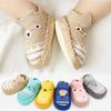 1 Pair Cute Animal Sock Shoes Baby Socks Non-Slip Rubber Sole Soft Infant Socks for Newborn Toddler