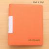 Large Capacity Leather Perforated Loose-Leaf Contract Folder