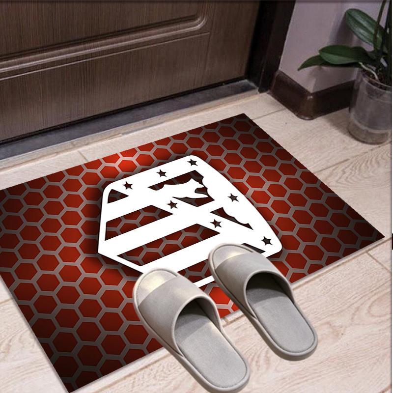 Football Club Pattern Rug, Indoor/Outdoor Mat, for Picnic, Gameroom, Bedroom, Office, Living Room, Home Decor Carpet, Birthday Gift