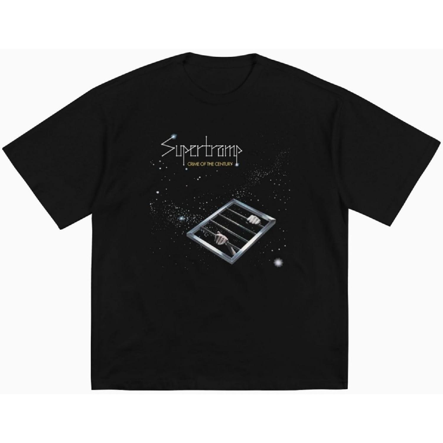 Rashmika T-Shirt for Men and Women Supertramp Crime of The Century Cotton Casual Shirts Sports t-Shirt Athletic T-Shirts S