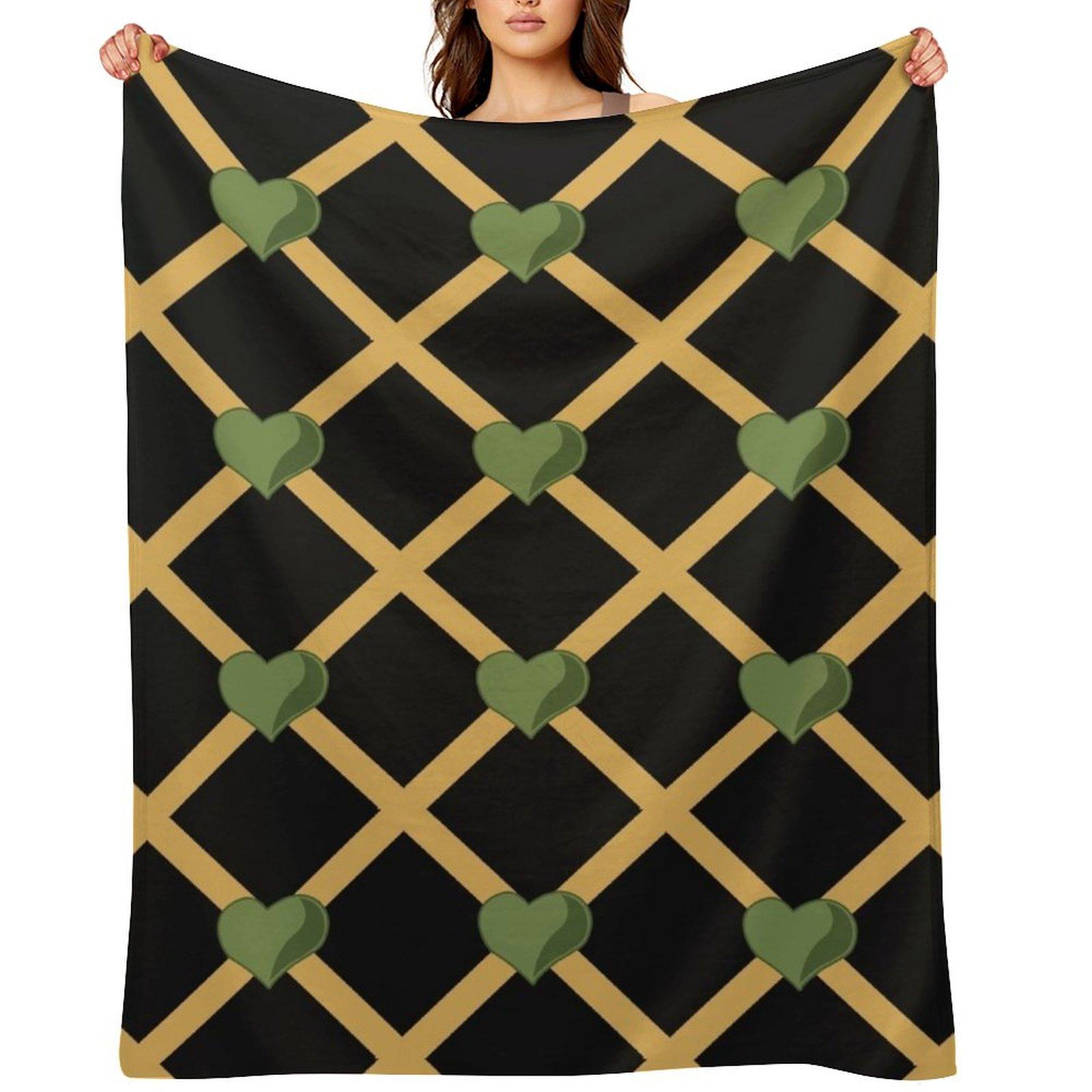 Dio Part 3 | JoJo Throw Blanket bed plaid Bed covers manga Retros Blankets 30x40in