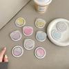 Round Glitter Love Mobile Phone Airbag Bracket Wind Magnetic Suction Magsafe Back Sticker Women'S Small Fresh Ring