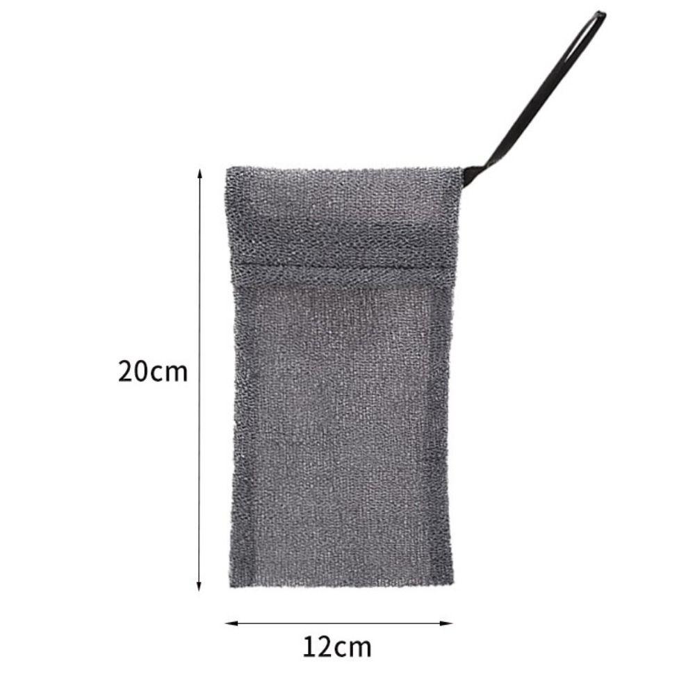 Bathroom Accessories Shower Shampoo Holder Hangable Facial Cleanser Mesh New Nylon Soap Bag