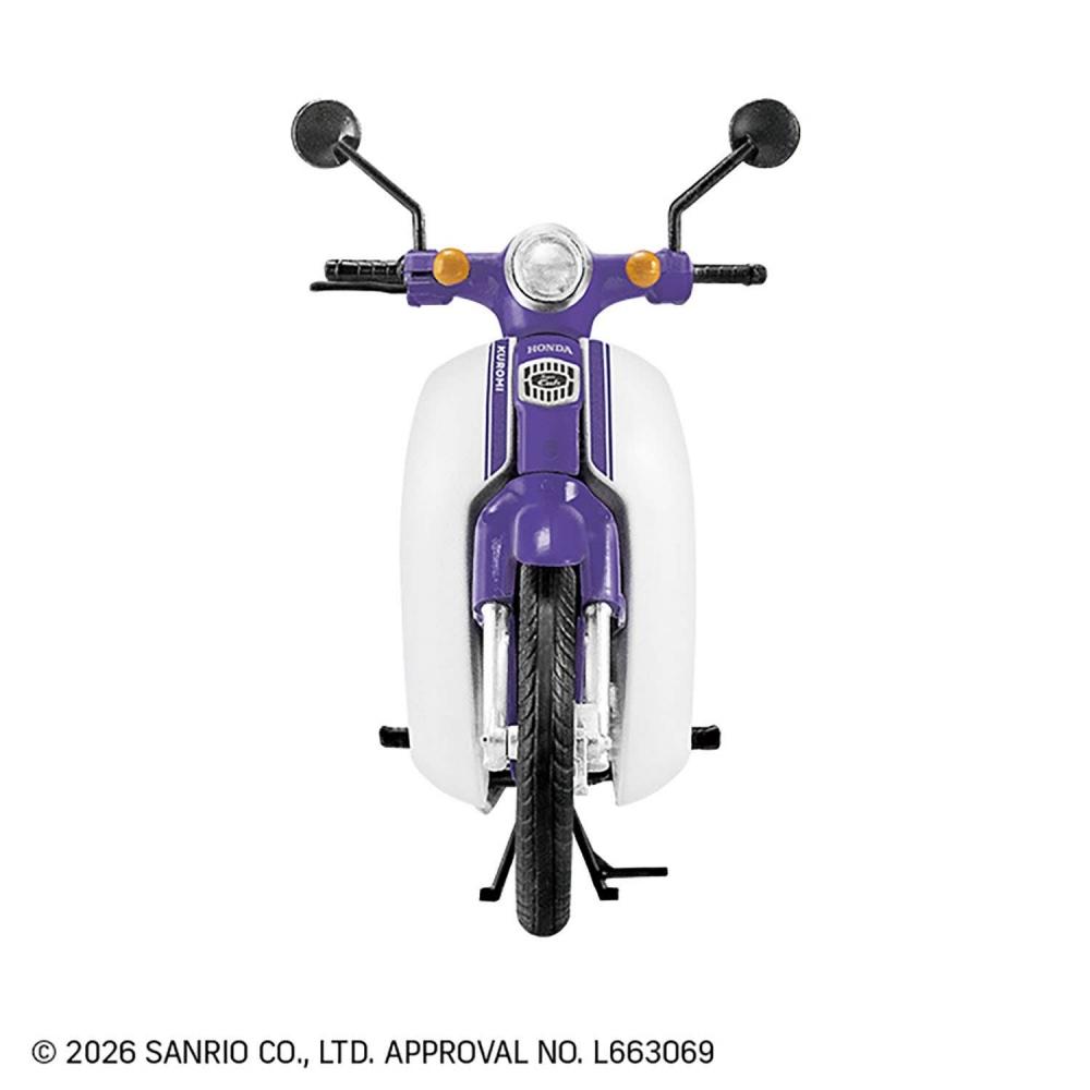 Sanrio 1 24 Sanrio Characters Honda Super Cub 1box 10pcs
