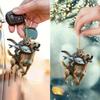 Yousheng Hanging Ornament Funny Animal Pendant with Lanyard Easy To Hang Realistic Design 2D Car Rearview Mirror Pendant