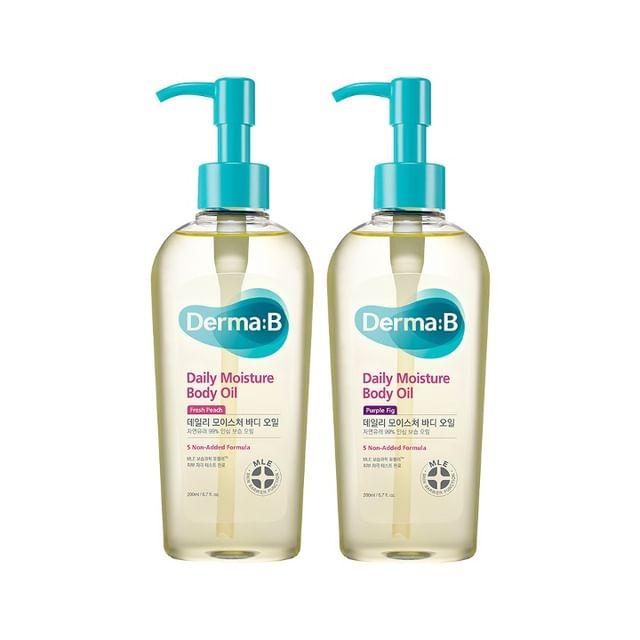 Derma: B - Daily Moisture Body Oil - 2 Types Purple Fig