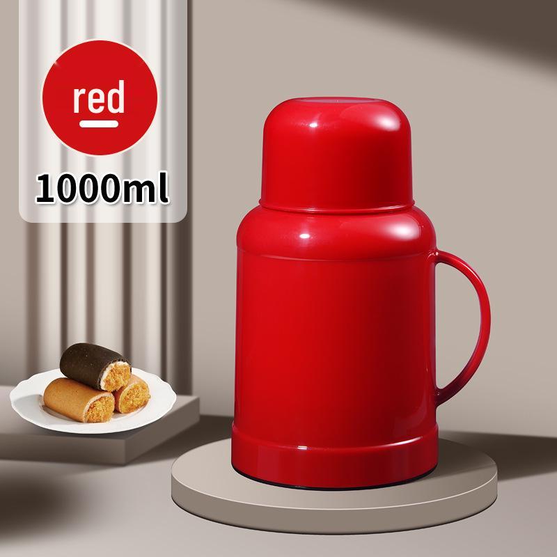 Large-Capacity Insulated Kettle with Wooden Handle and Smart Temperature Control