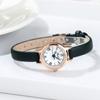 Retro Compact Student Watch Niche High-End Small Disc Belt Watch Waterproof Quartz Women'S Watch