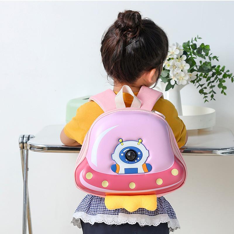 Kids School Backpack With Fruit Pattern And Air Cushion Straps For Young Children