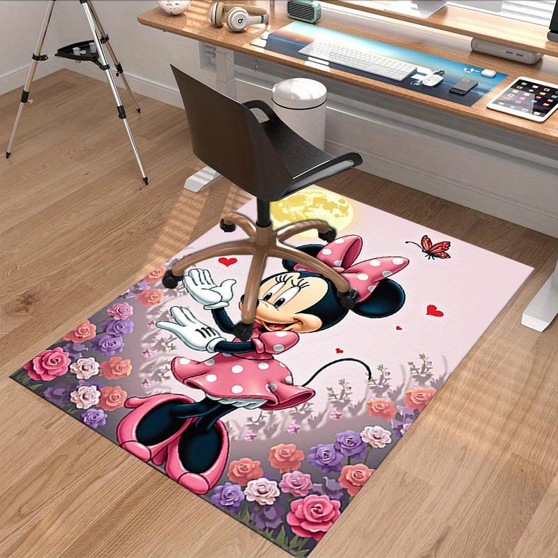 1pc. Cute Minnie Mouse Pink Polka Dot Rug for Home Decor, Office Carpet, Outdoor Mat, Gift Ideaz041166