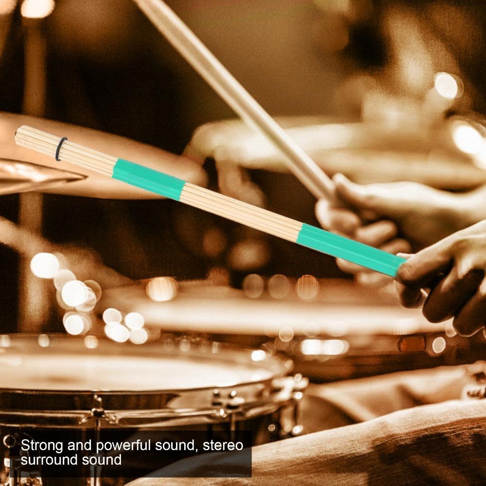 4pairs Bundle Wood Drumsticks Wood Jazz Drum Sticks fashion Drumsticks Jazz Music зелёный