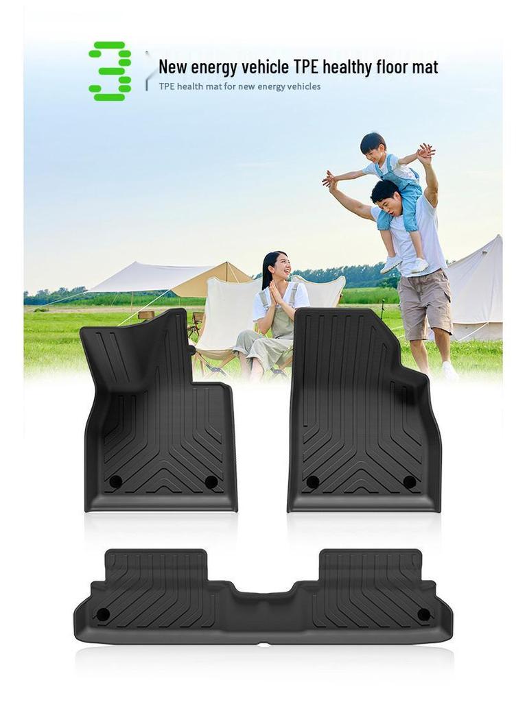 Umweltfreundliche TPE-Fußmatten für 23 NETA GT - Passgenaue Auto- und Kofferraummatten