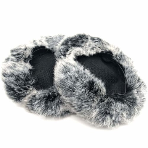 Microphone Windscreen Muff Cover for 3DIO HeadRec Recorder, 3DIO Free Space Binaural Microphone, Outdoor Fur ASMR Windscreen, Dead Cat Fluffy Windshie