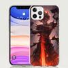 Black C-Clovers Anime Phone Case For iPhone 17 Air 16 15 Plus 11 14 Pro Max 13 Mini 12 7 8 + SE Pattern Art Customized Cover 17