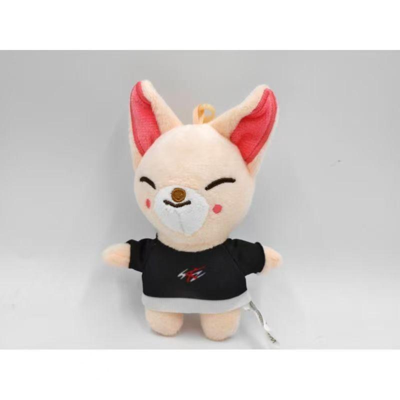 New 32 Styles Straykids 10cm High Plush Toy Keychain Decoration Pendant SKZOO Kawaii Bag Decoration Soft Touch Cute Animal Doll