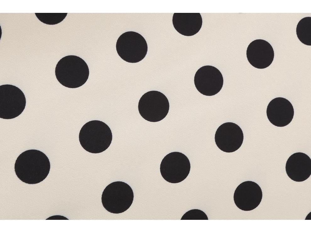 Polka Dot French Retro Hepburn Dress with Shirt Collar