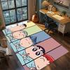 Bedroom Decor Crayon Shin-chan Large Area Non Slip Washable Rug Gamer Room Floor Mat