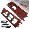 74232-12380 74231-02350 Front Power Window Switch Bezel Panel For Toyota Corolla 2003 2004 2005 2006 2007 2008 Wood Grain/Sliver
