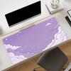 Art Dreamy Pastel Clouds Mouse Pad Nonslip Rubber Gamer Balance Computer Mat Decoracion Deskmat Laptop Office Large