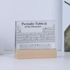 3D Periodic Table Model: Chemistry Teacher's Creative Desktop Ornament & Junior High School Educational Gift.