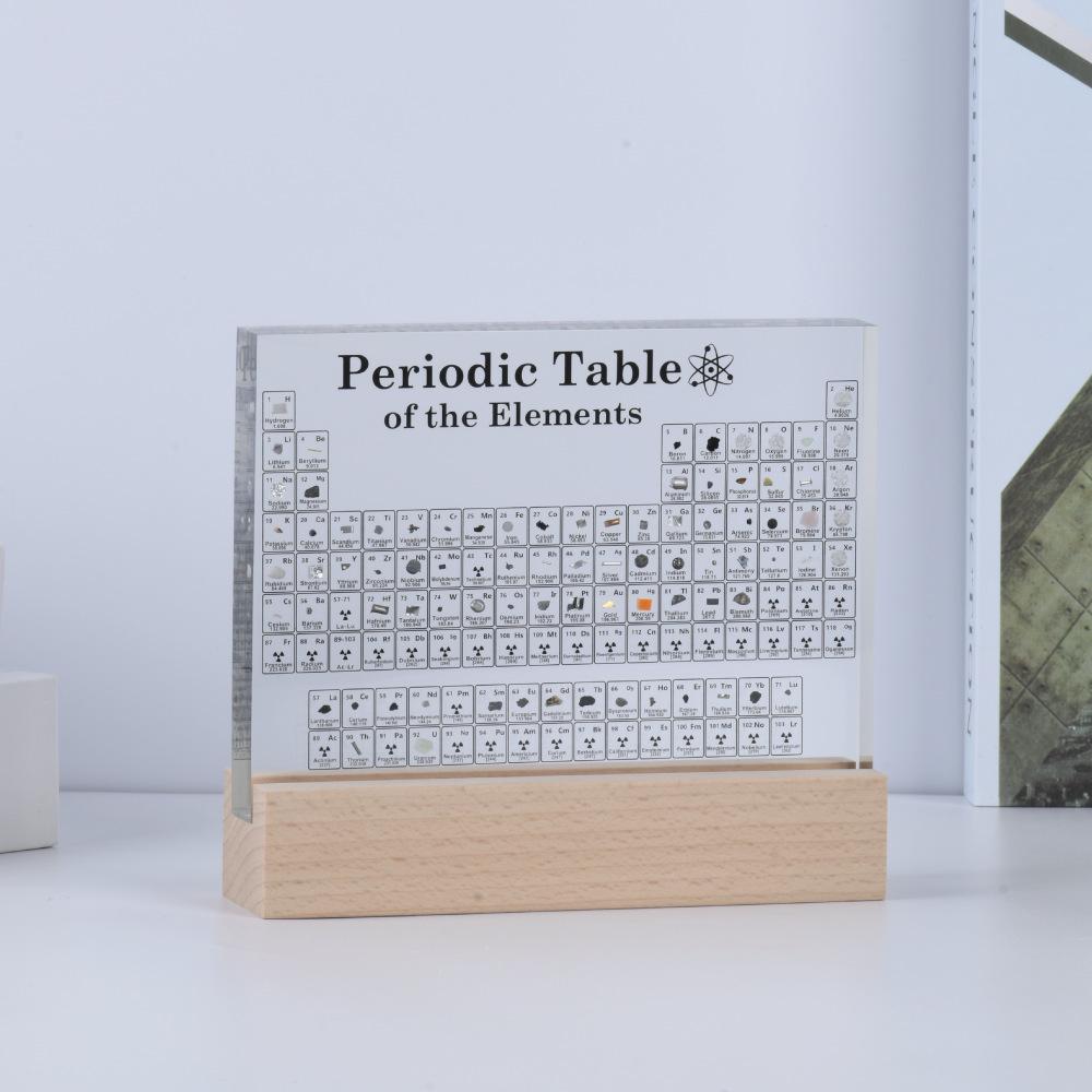 3D Periodic Table Model: Chemistry Teacher's Creative Desktop Ornament & Junior High School Educational Gift.