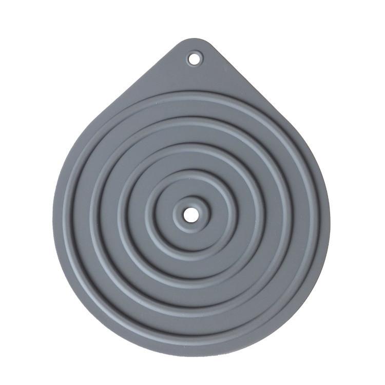 Silicone Heat Resistant Coaster Set For Kitchen And Dining Room Use