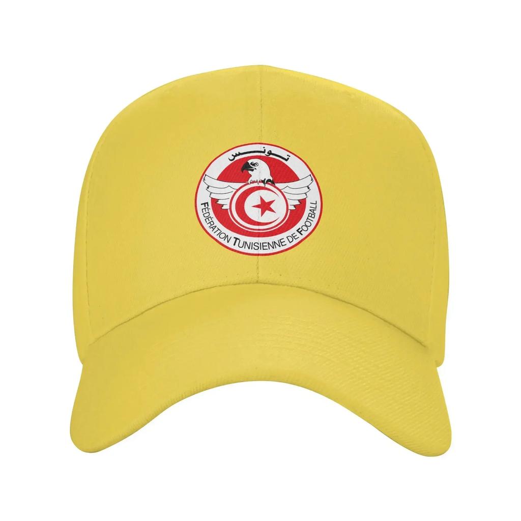 Custom Punk Tunisia Soccer Football Baseball Cap for Women Unisex Breathable Dad Hat Sports