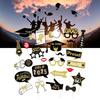 25Pcs Class Of 2025 Graduation Decoration Funny Graduation Photography Props Class Of 2025 Graduation Party Decoration