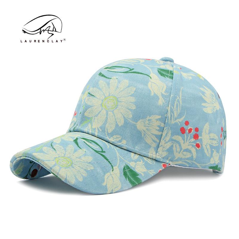 Hat Men's Ladies Outdoor Shade Baseball Cap Fashion Imitation Denim Print Hardtop Cap Tide