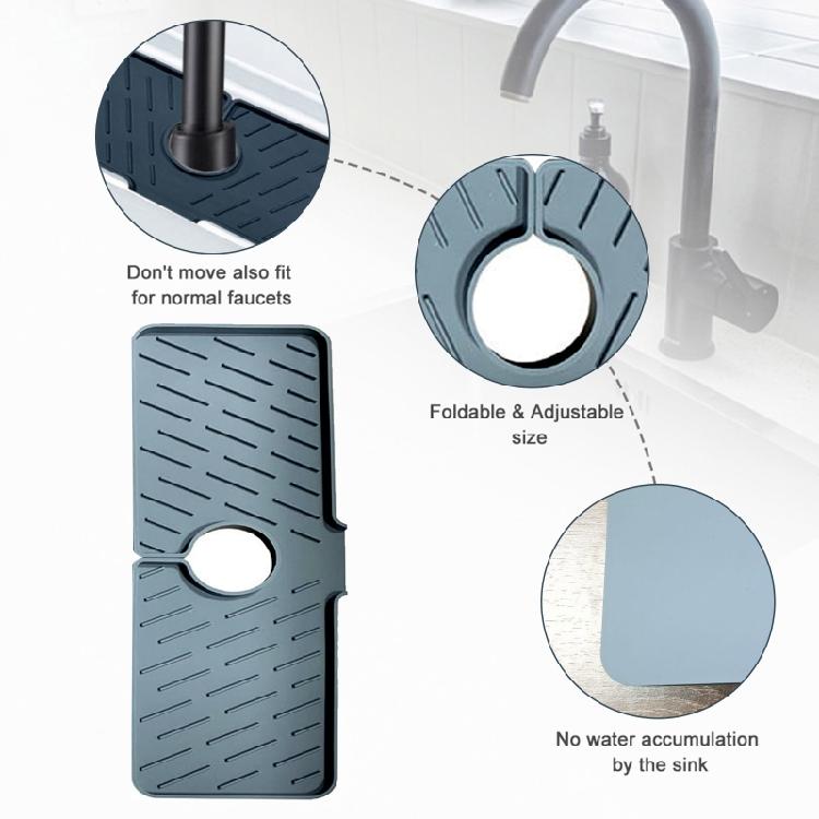 Fast Drying Countertop for Kitchen Bathroom Silicone Durable Use Cute Home Gift