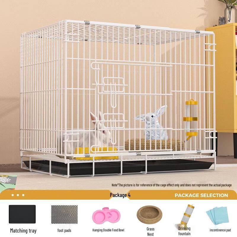 JINGRUIXIANG Large Rabbit Cage with Accessories