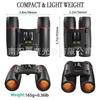 30x60 Compact Binoculars Outdoor Concerts Birdwatching Travel Pink Coated Waterproof High Definition