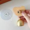 Rabbit/Cat Shape Bear Doorbell Japanese Style Wind Chimes Wooden Door Bell  Hanging Decorative