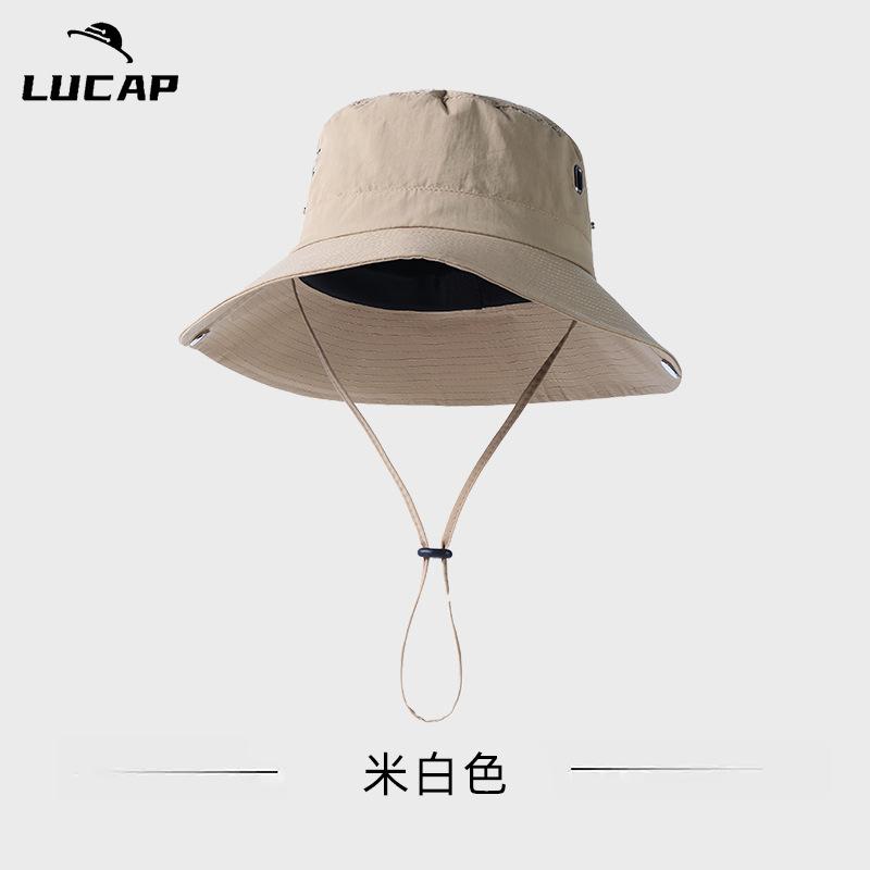 

Панама для альпинизма на открытом воздухе с широкими полями, летняя новинка, солнцезащитная, с защитой от УФ-лучей, быстросохнущая, для кемпинга, ковбойская шляпа