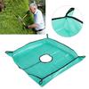 Landscape Tarp 7.8in Hole Water Proof Pruning Tarp with 4 Corner Buckle for Bush Shrub Tree Trimming