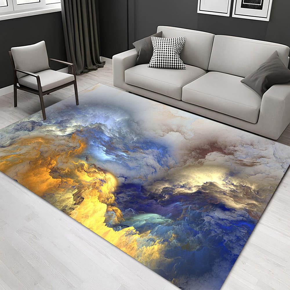 

1pc 22387195930 Pattern Carpet, Area Rug For Living Room Bedroom Room Bed Chair Laundry Entryway Corridor Yard Non-slip Outdoor Camping Rug 60cm by 90cm