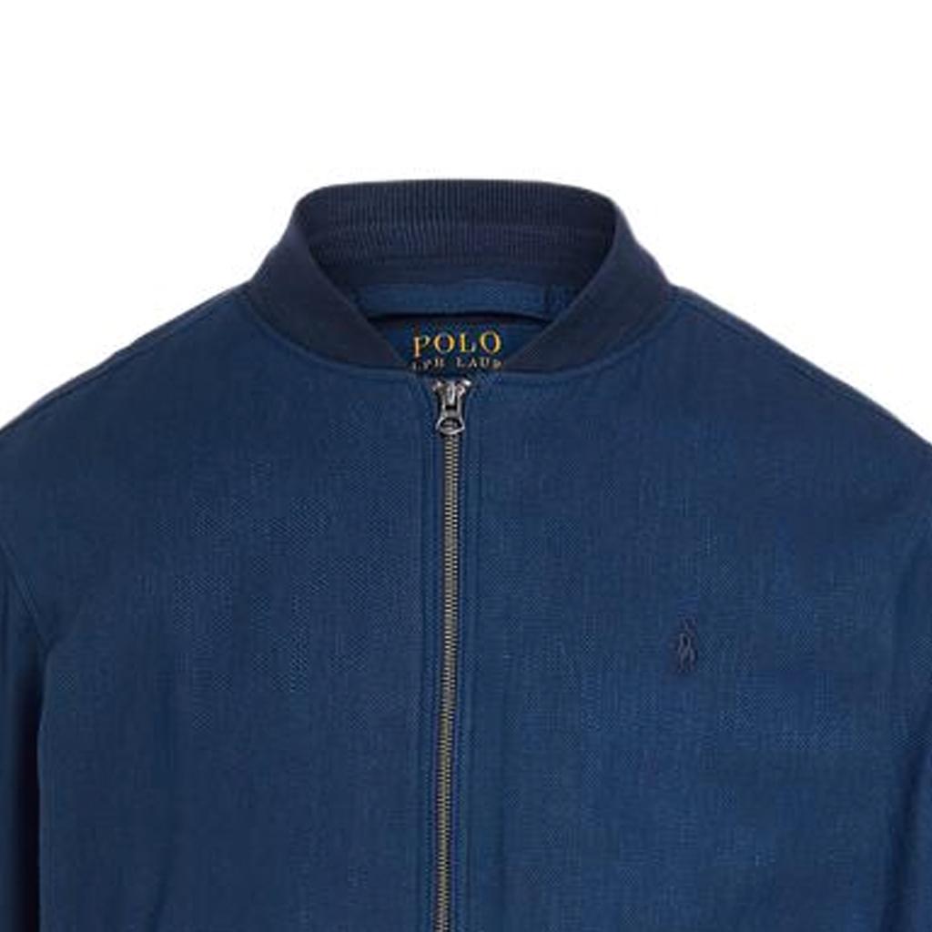 Polo Ralph Lauren SS22 Stretch Pilot Jacket Men Jacket Navy-Blue MNPOOTW16020826-410